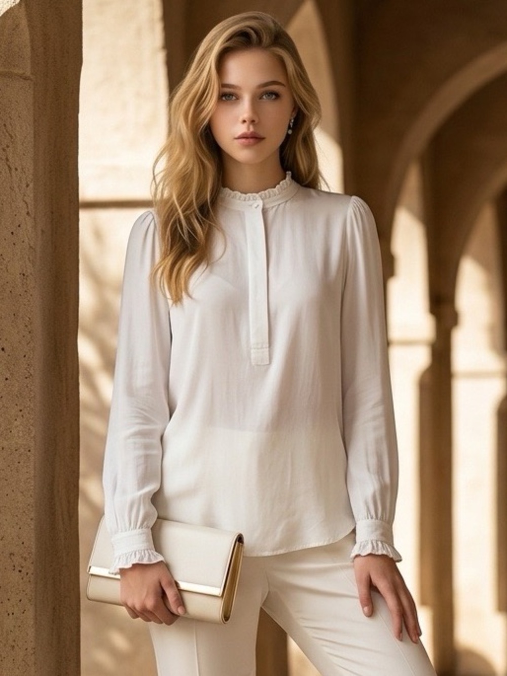 Loft, ladies long sleeves blouse